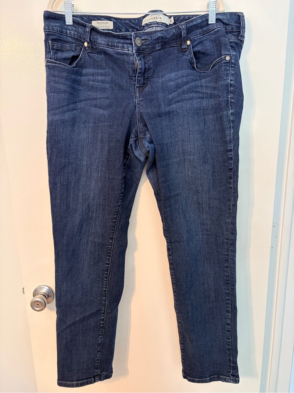 Torrid Boyfriend Jeans 18R Dark Wash 30” Inseam